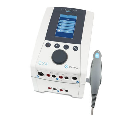 Richmar TheraTouch CX4 Advanced Clinical 4-Channel Electrotherapy & Ultrasound Combo System