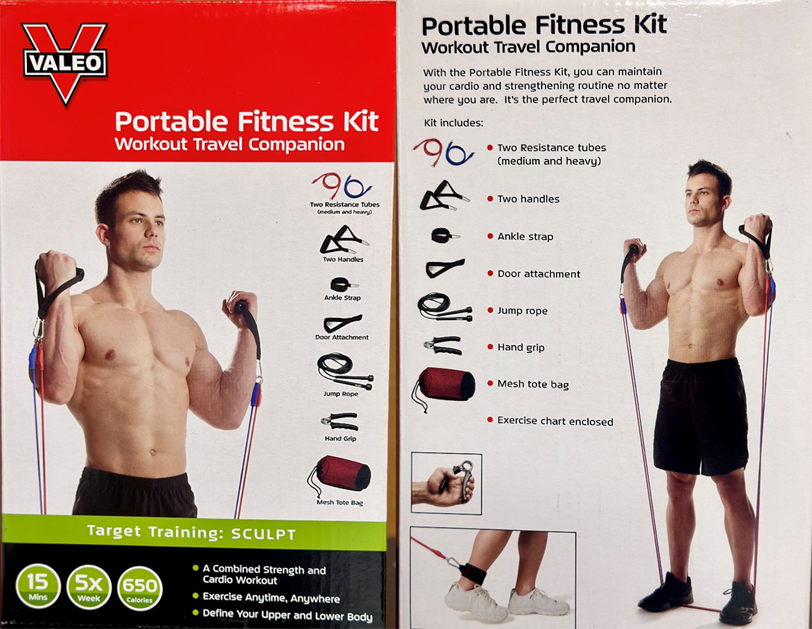 Valejo Portable Fitness Kit