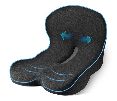 Lumbar Support Pillow & Tailbone Pain Relief for Long Driving, Semi Truck Accessories